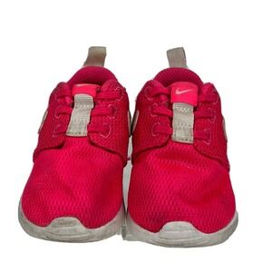 Nike Air Max Motion Toddler Girls Pink/White Shoes--size 4 C